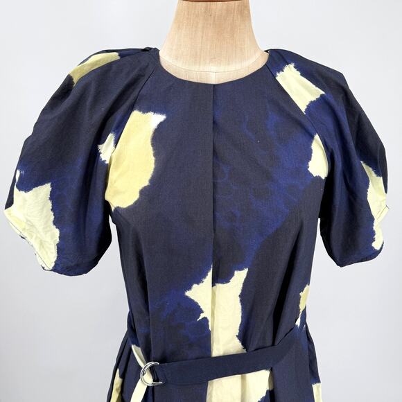 Marimekko Juhlinta Kehakukka Dress Cotton Belted Size 34 Small - Picture 3 of 8